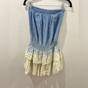 Strapless dress size small